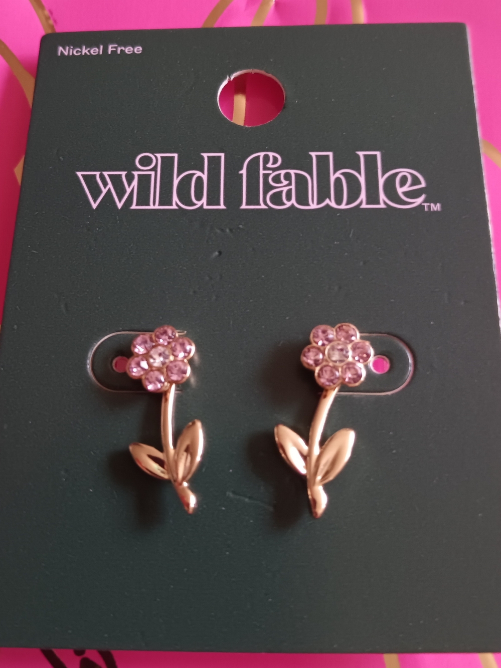 WILD FABLE FLOWER STUDS